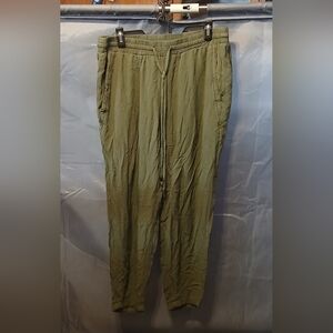 Terra & Sky Olive Green Women's Pants